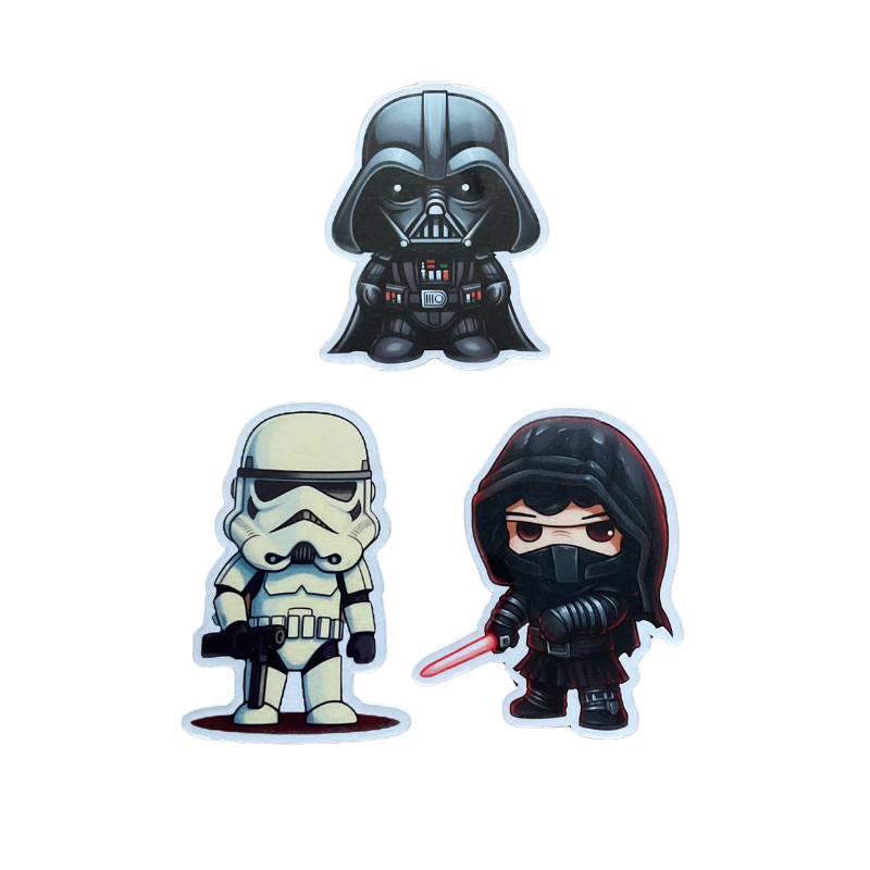 Star Wars set of 3 Magnets - The Sith/Darth Vader