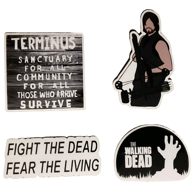 The Walking Dead set of 4 Magnets - Daryl