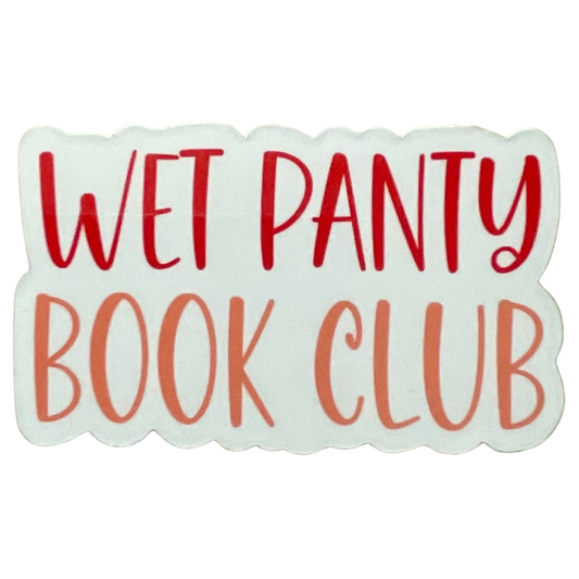Wet Panty Book Club Sticker