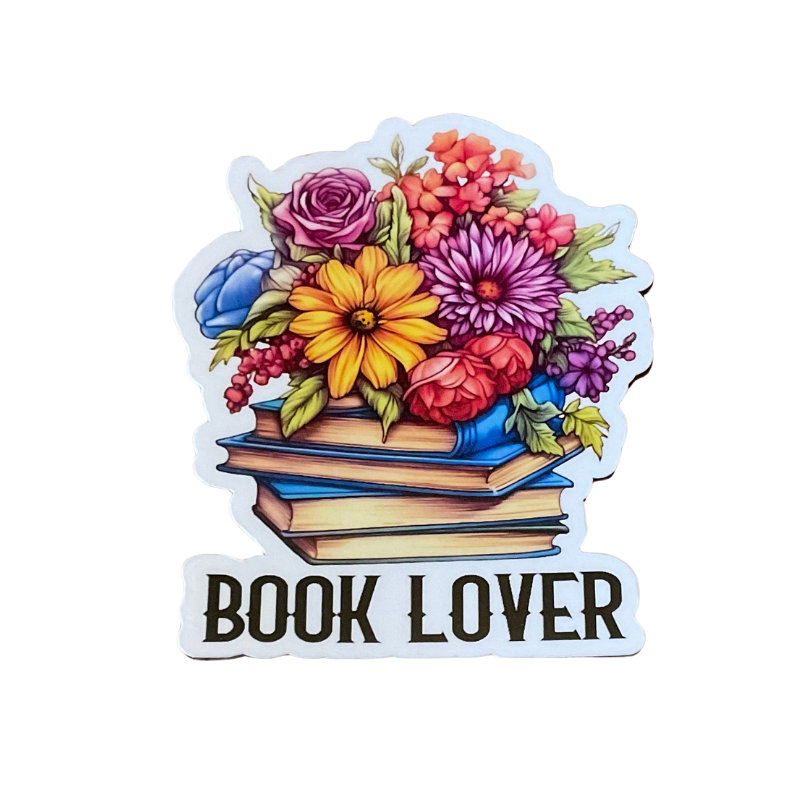 Book Lover Sticker