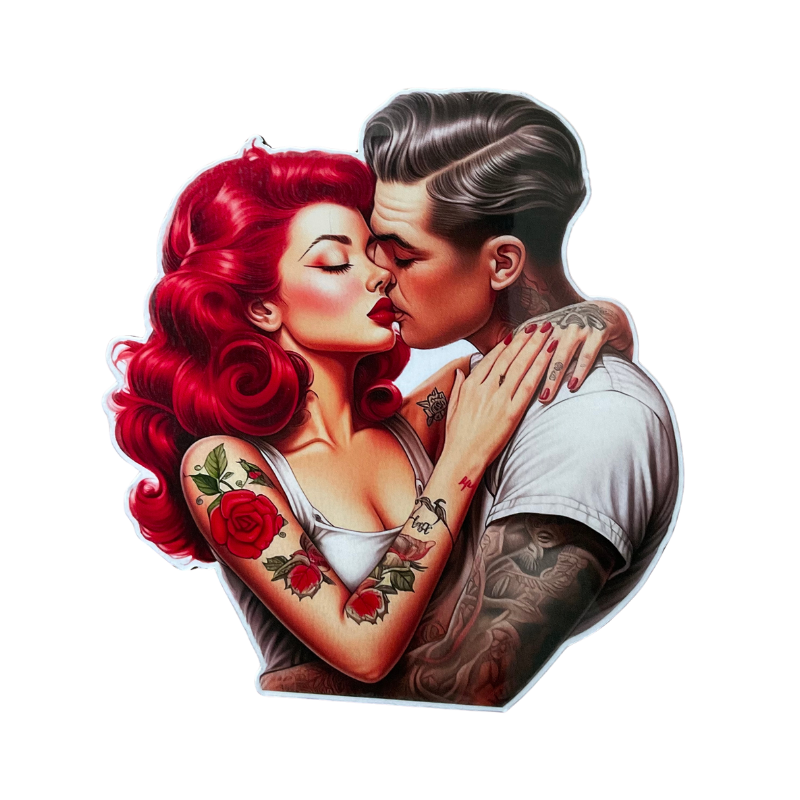 Rockabilly/1950's Couple Magnet