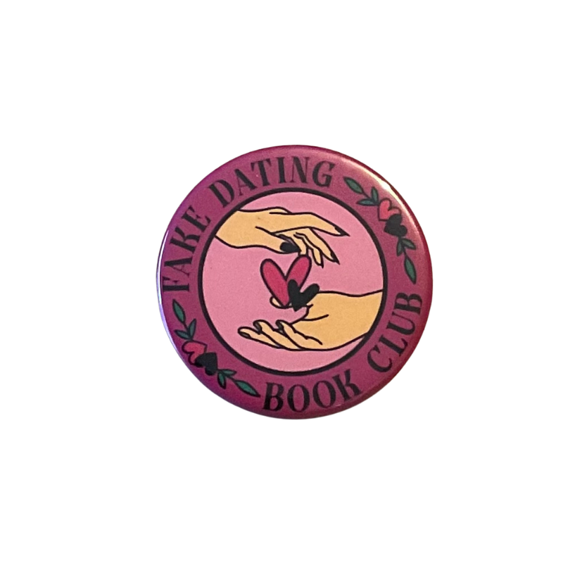 Fake Dating Book Club Badge