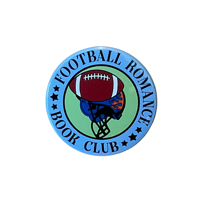 Football Romance book club trope badge