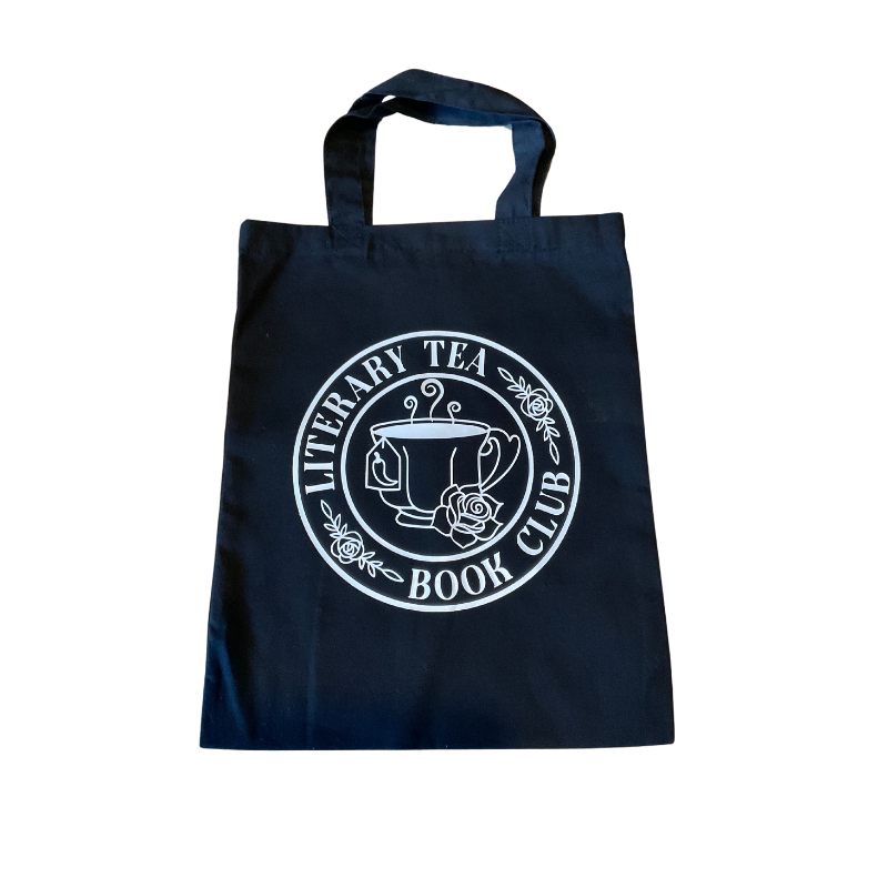 Literary Tea Book Club Tote Bag